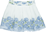 PICCOLA SPERANZA - Floral Skirt Set - Blue