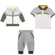 HUGO BOSS - Three Piece Tracksuit - Grey