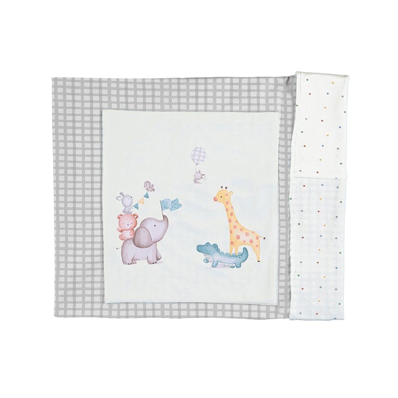 MAYORAL - Animal Blanket - Grey