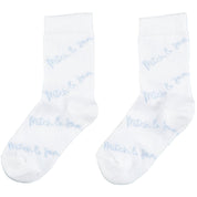 MITCH & SON - Two Pack Signature Sock - Pale Blue
