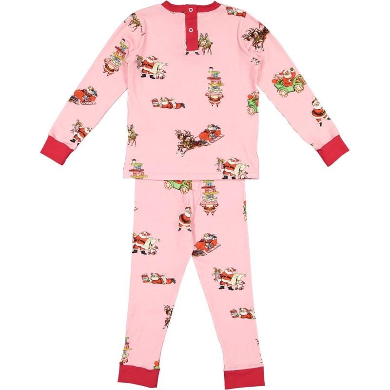 SAL & PIMENTA - Busy Santa Pyjamas - Pink