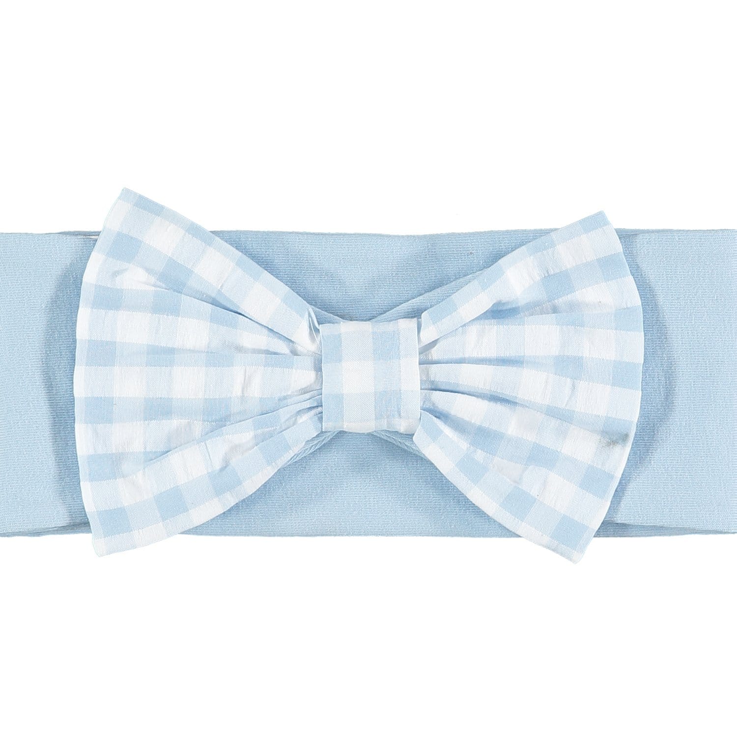 LITTLE A - Cassandra Bow Hairband - Blue