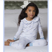SAL & PIMENTA - Blue Bows Pyjamas - Blue