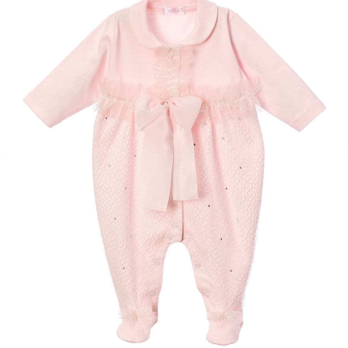 SOFIJA - Charlotte Babygrow - Pink