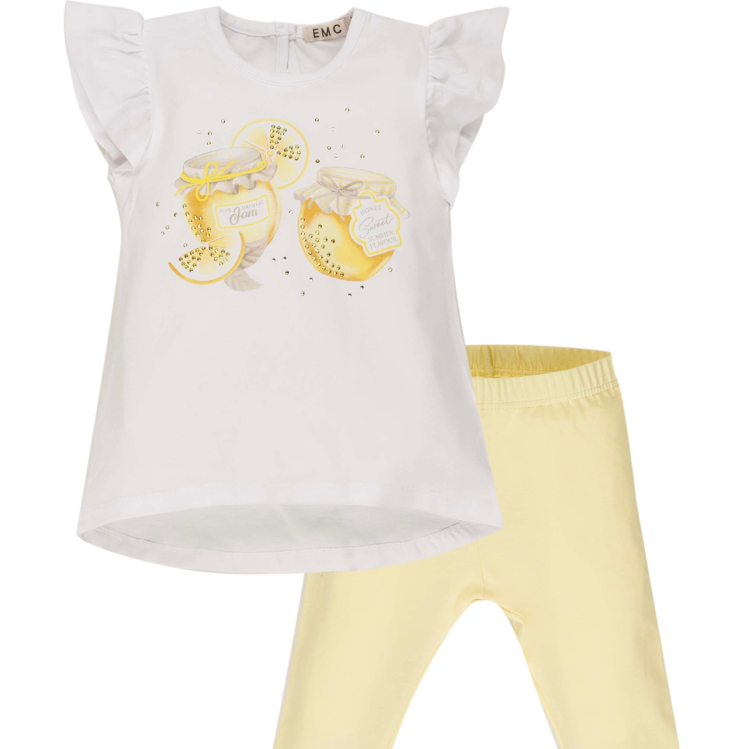 EMC - Jam Cycling Short Set - Lemon