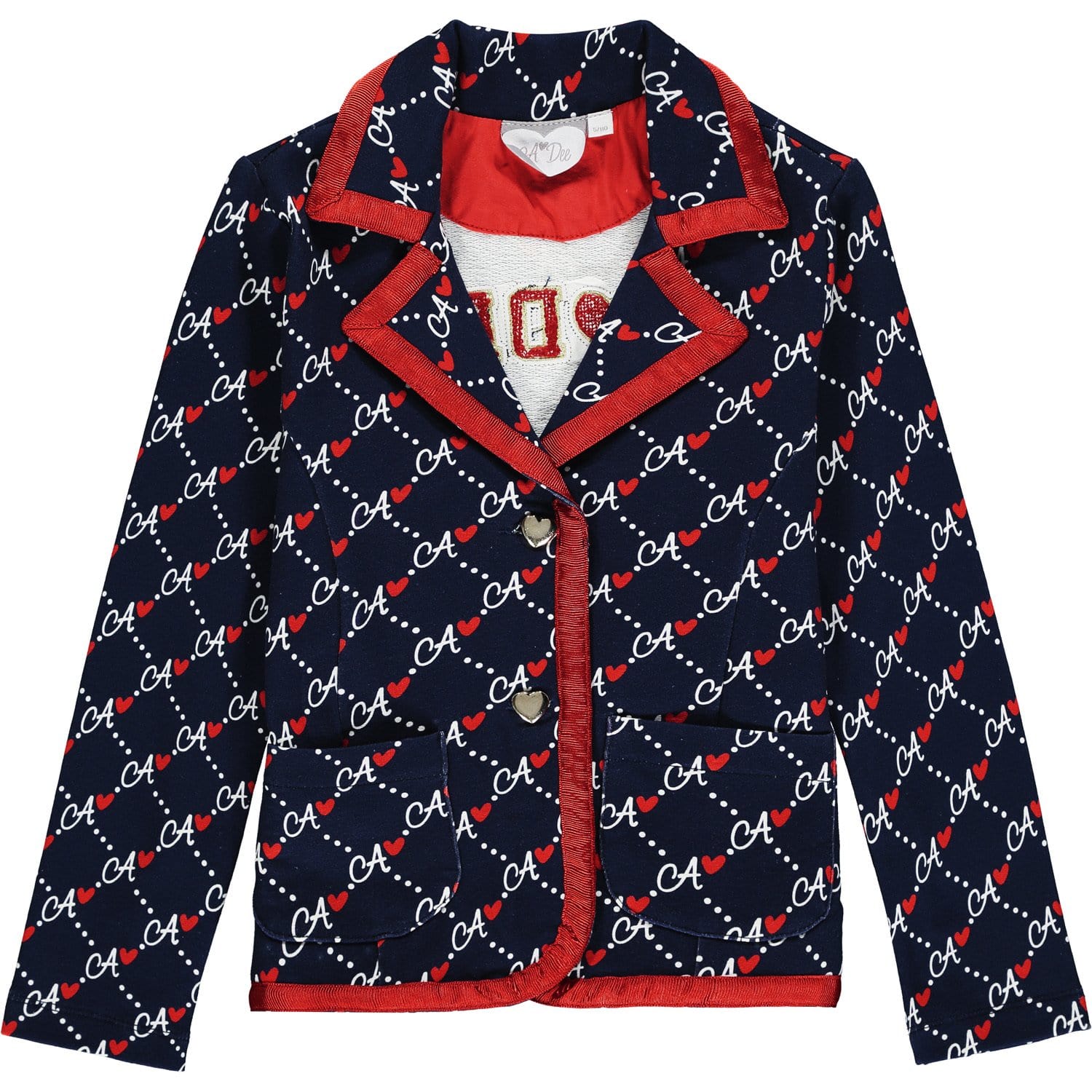 A DEE A PRINT BLAZER MAGGY
