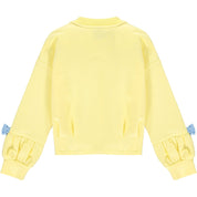 A DEE - Jasmine Jersey Cardigan - Lemon