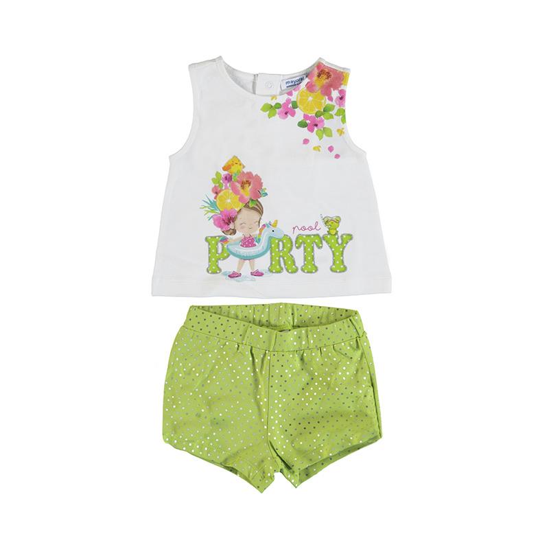 MAYORAL - Pool Party Short Set - Green