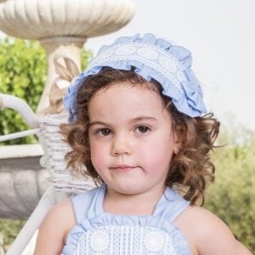 BABINE - Ruffle Hairband - Blue
