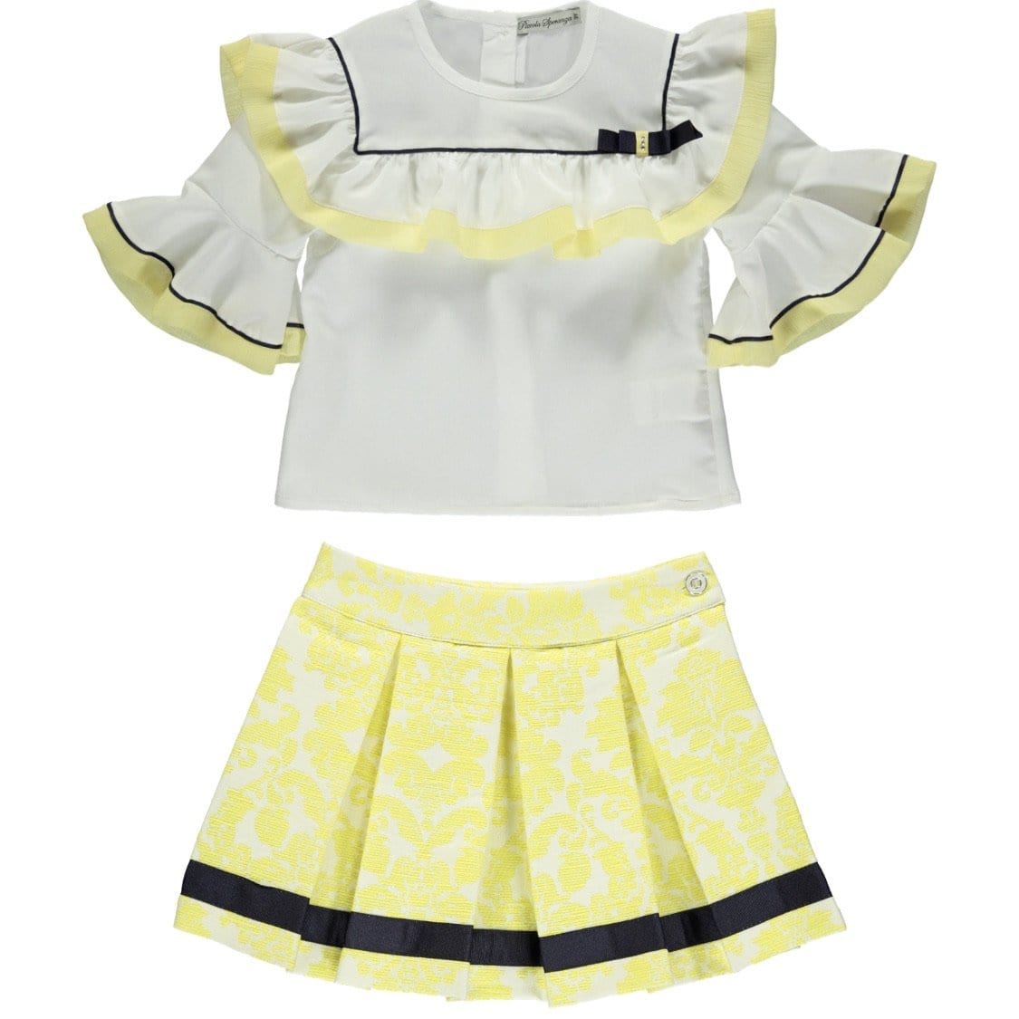 Piccola Speranza - Blouse Set - Yellow