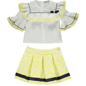 Piccola Speranza - Blouse Set - Yellow
