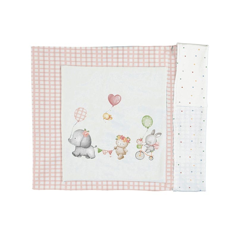 MAYORAL - Animal Blanket - Pink