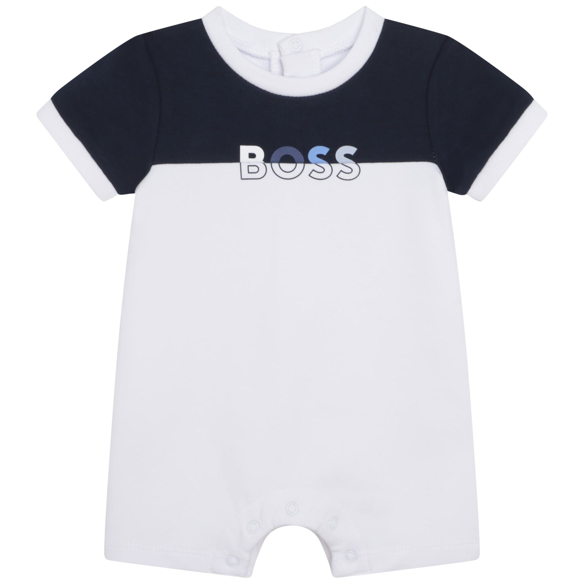 HUGO BOSS - Colour Block Romper - White