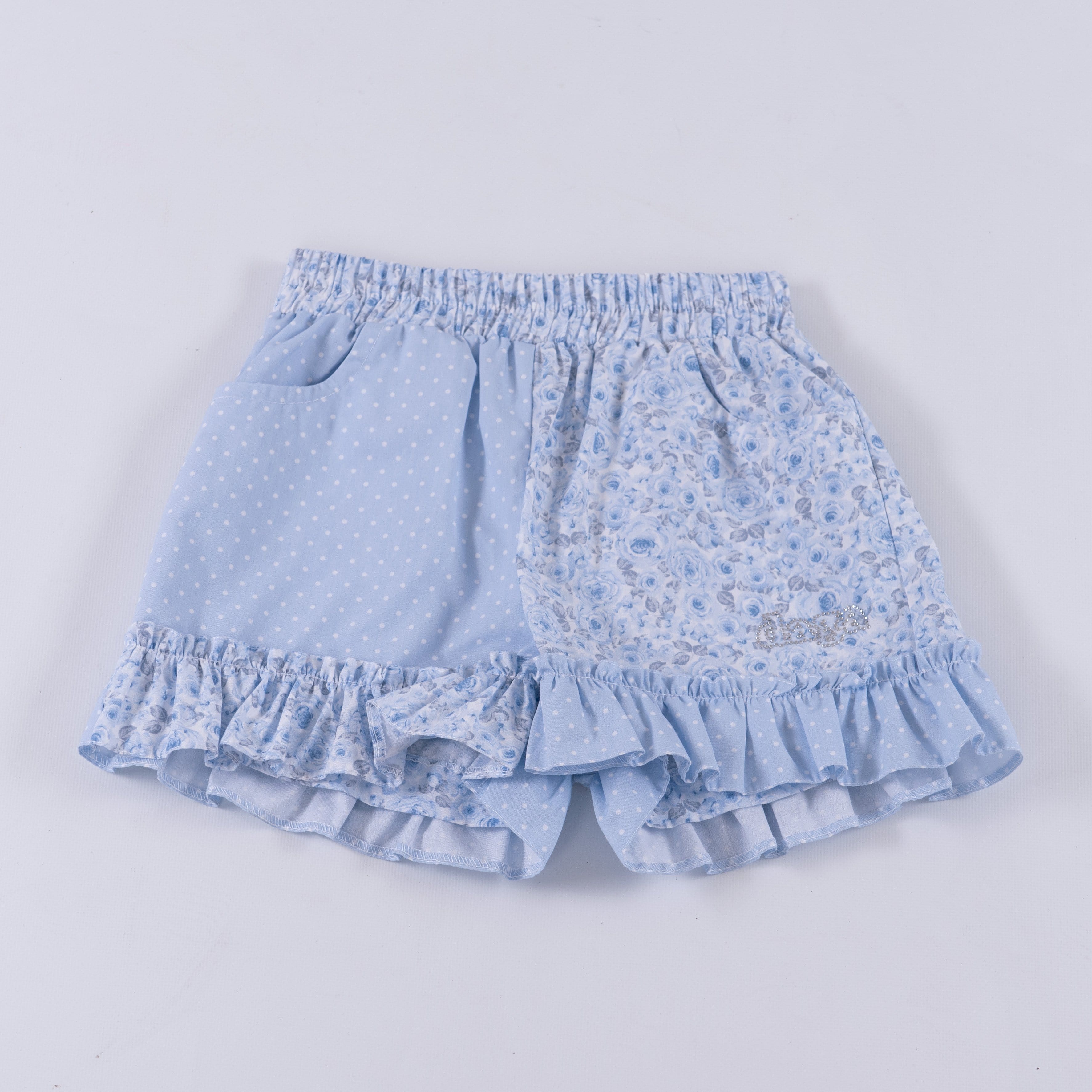 Daga - Flower Short Set - Blue