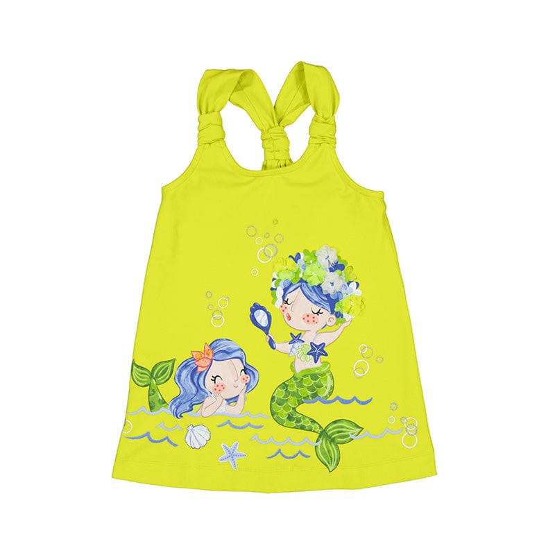 MAYORAL - Mermaid Dress - Lime