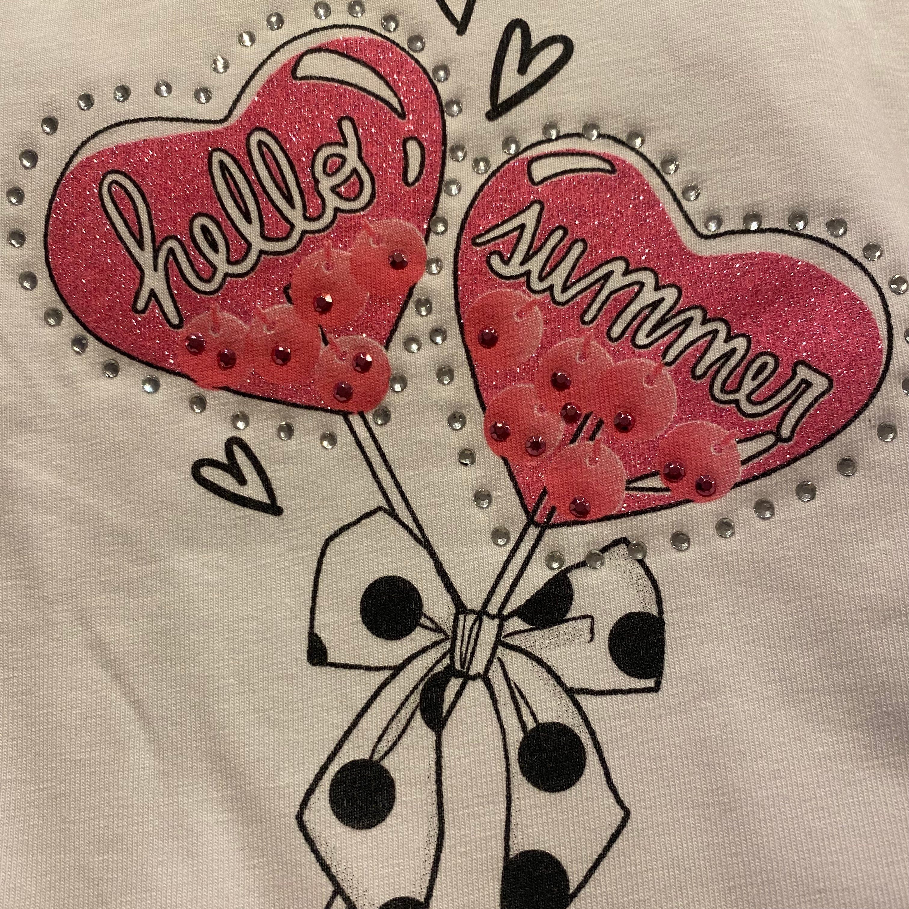 EMC - Hello Summer Cycling Short Set - White