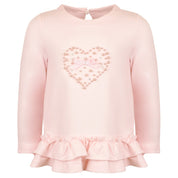 Bimbalo - Heart Detail Leggings Set - Pink