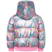 BILLIEBLUSH - Metalic Puffa Jacket - Pastel