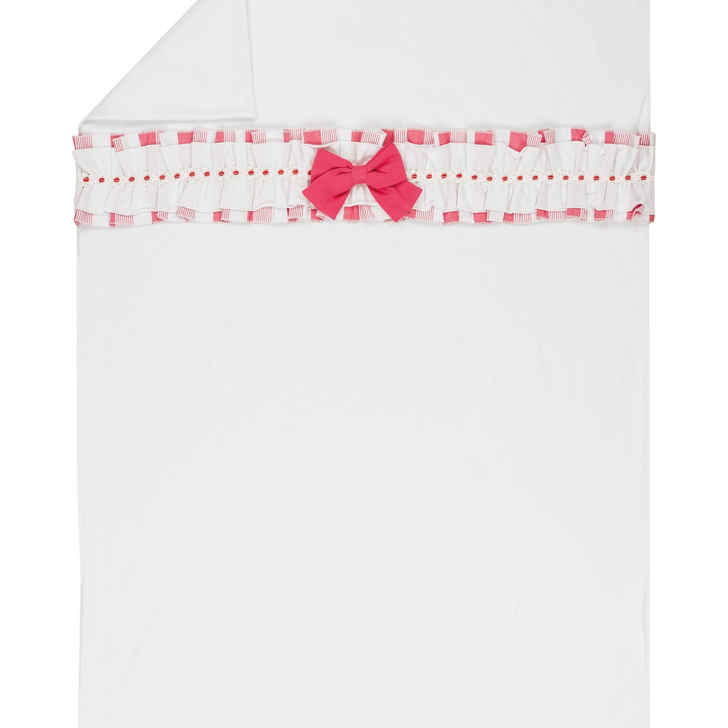 EVERYTHING MUST CHANGE - Pink Ribbon Blanket- White