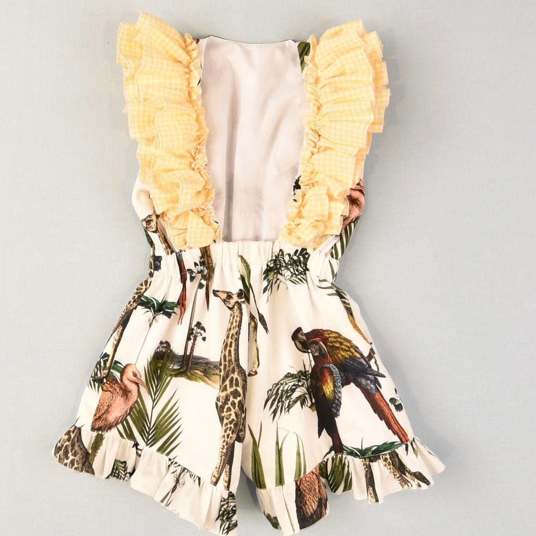 COCOTE - Safari  Playsuit - Yellow