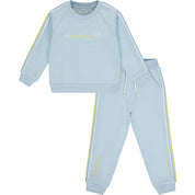 MITCH & SON - Jasper A Time To Fly Tape Tracksuit - Sky Blue