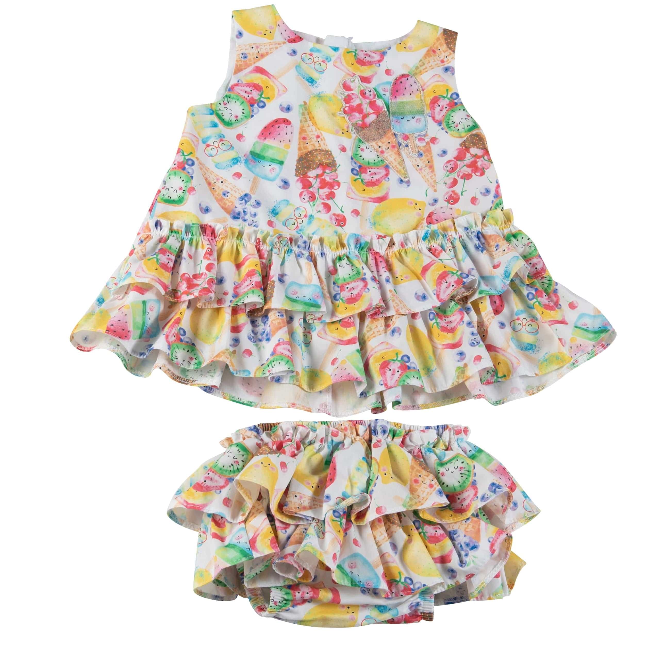 Daga - Frozen Pleasure Dress Set - Yellow