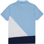 MITCH - Washington & Vermont Cut & Sew Short Set - Light Blue