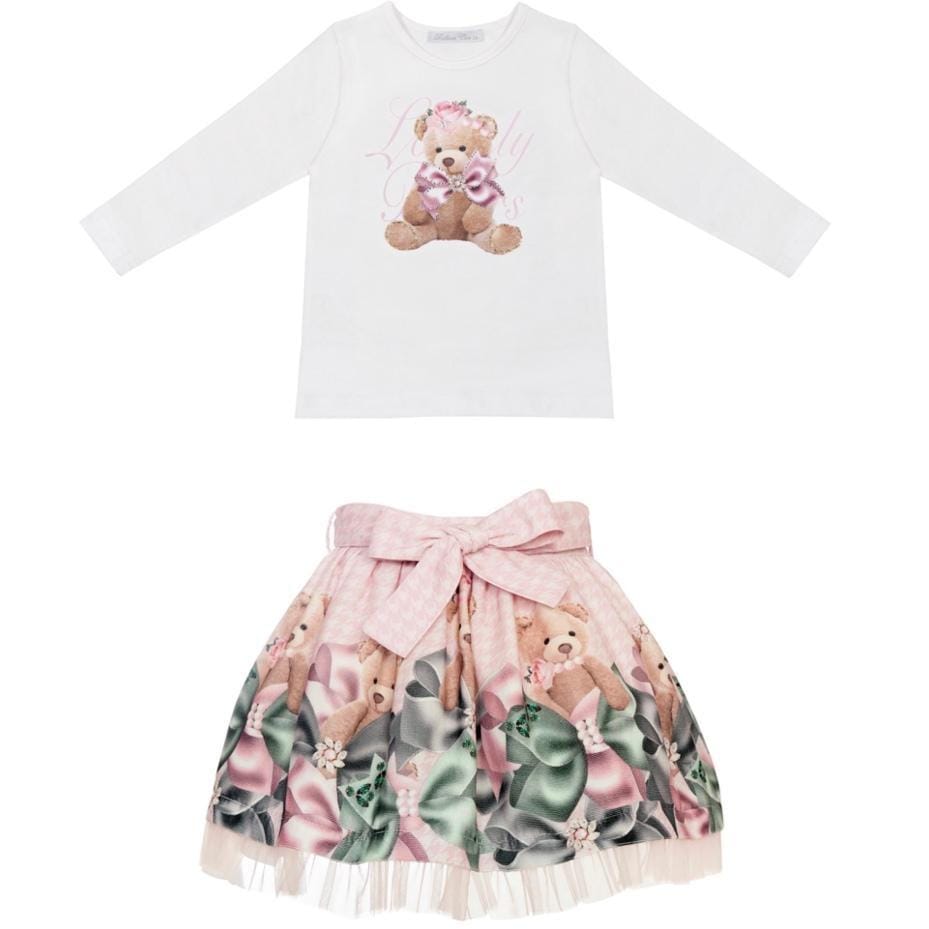 BALLOON CHIC TEDDY BEAR LOVELY SKIRT SET