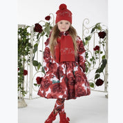 A Dee - Knitted Scarf - Red