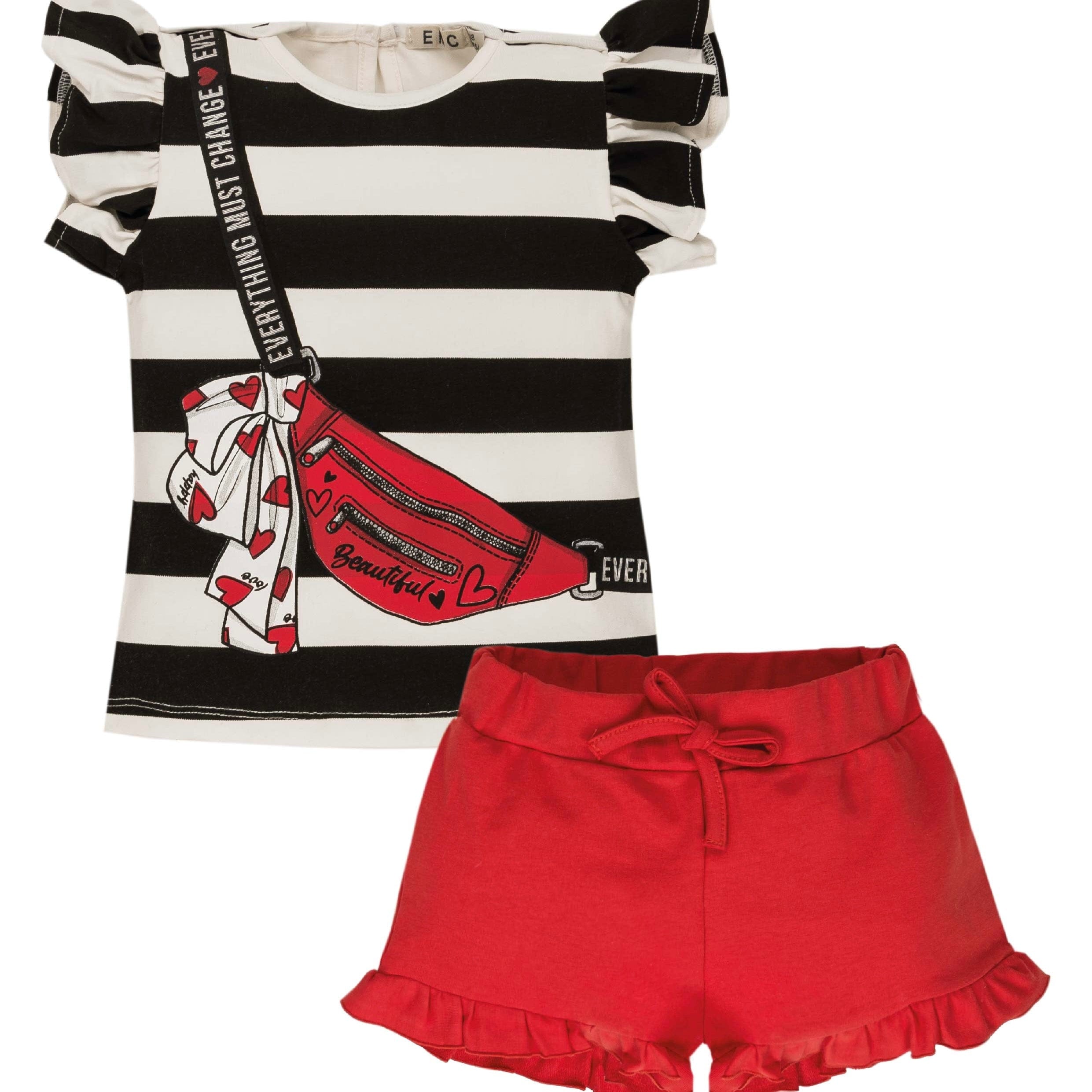 EMC - Beautiful Short Set - Black