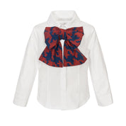 BALLOON CHIC - Dog Tooth  Skirt Set  - Red