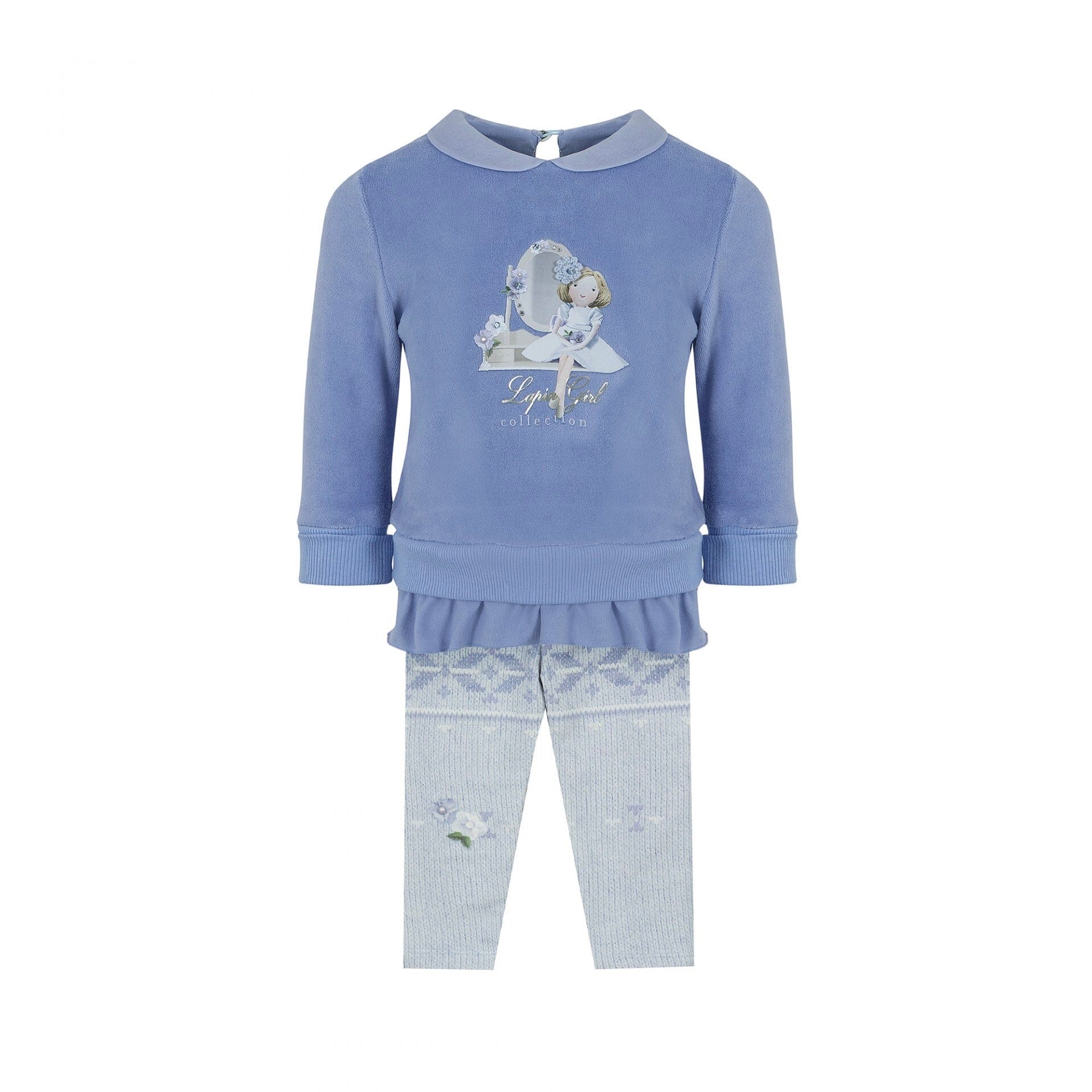 LAPIN HOUSE - Dolly Leggings Set - Blue