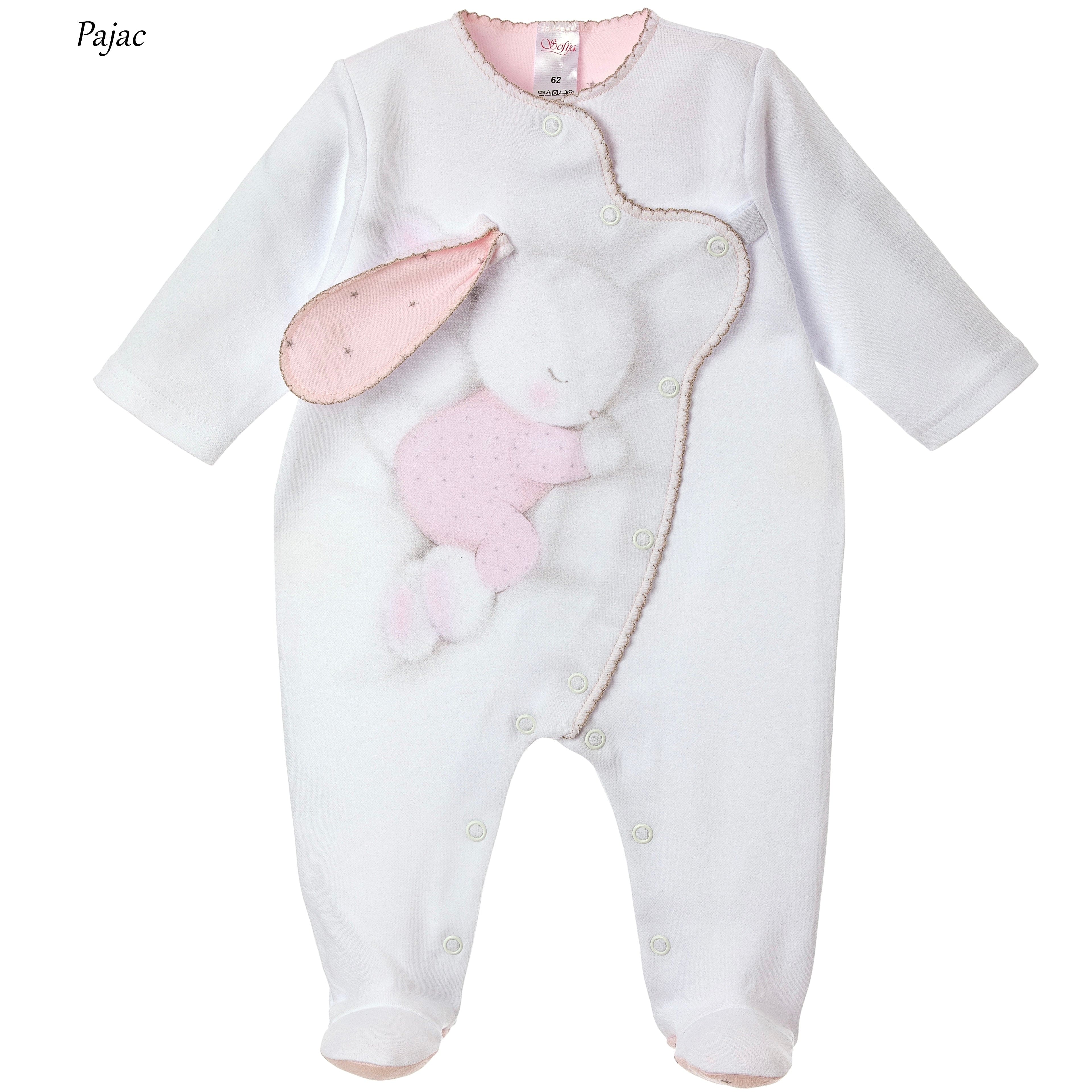 SOFIJA - Pupilek Babygrow - Pink