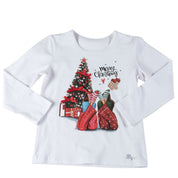 Daga - Waiting For Christmas Three Piece Short Set- Red