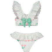 SAL & PIMENTA - Electric Cherries Bikini- White
