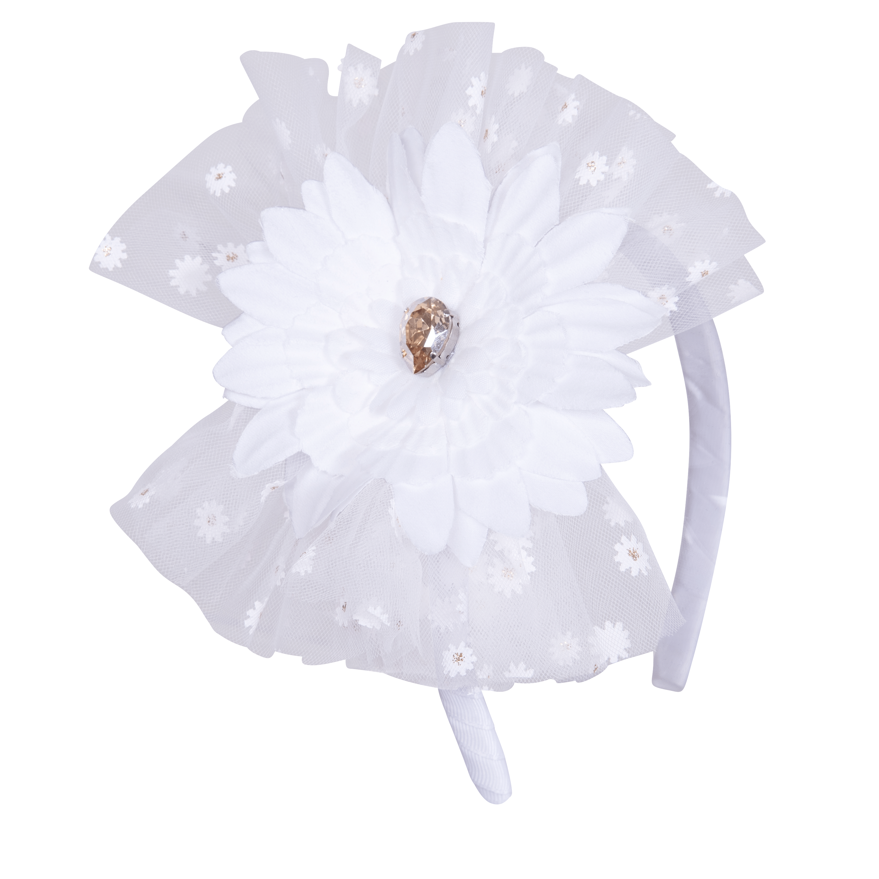 Daga - Miss Daisy Hairband - White