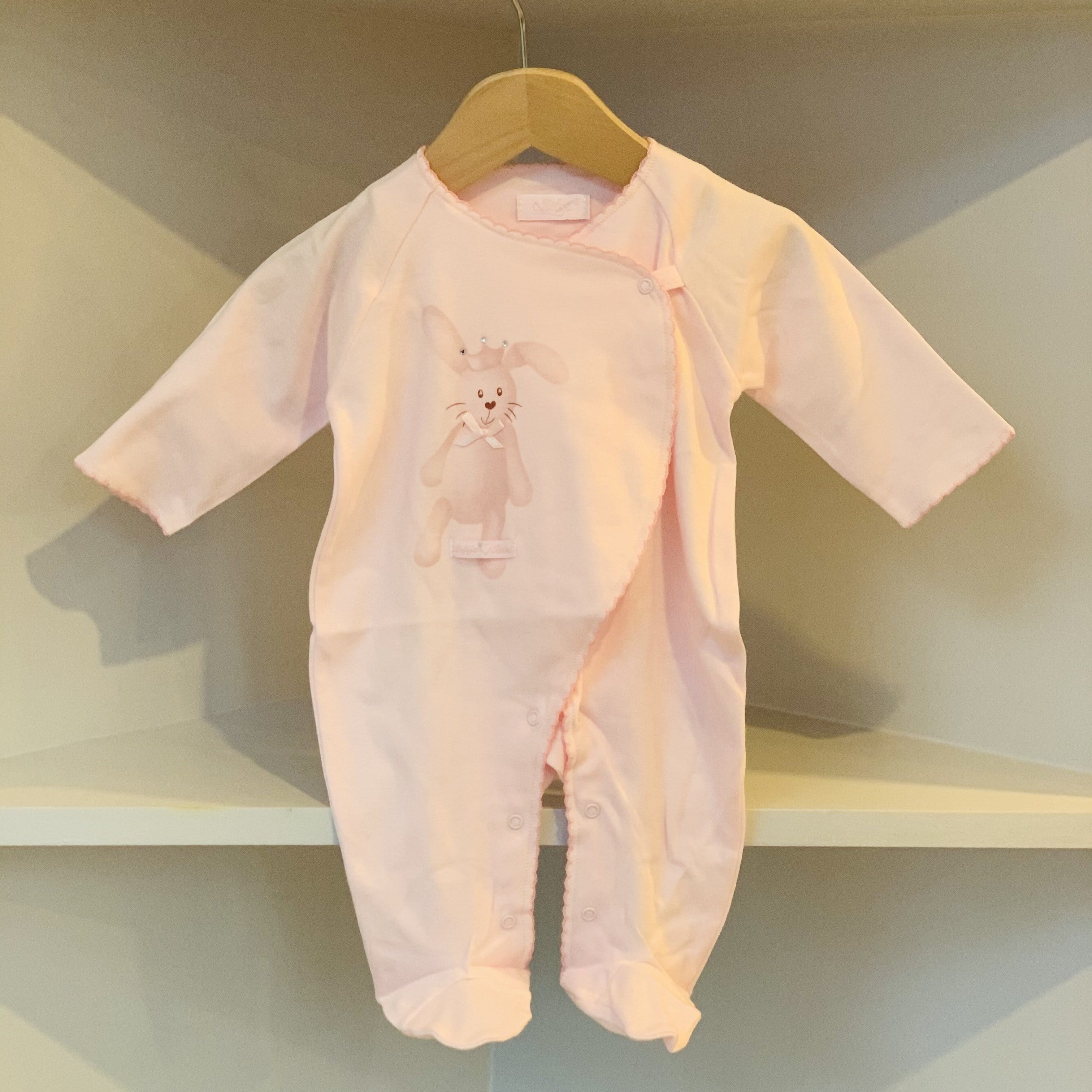 SOFIJA - Bunny Babygrow - Pink