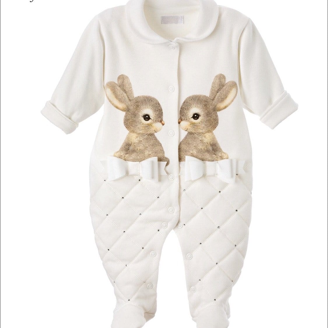 SOFIJA - Bunny Bow Babygrow