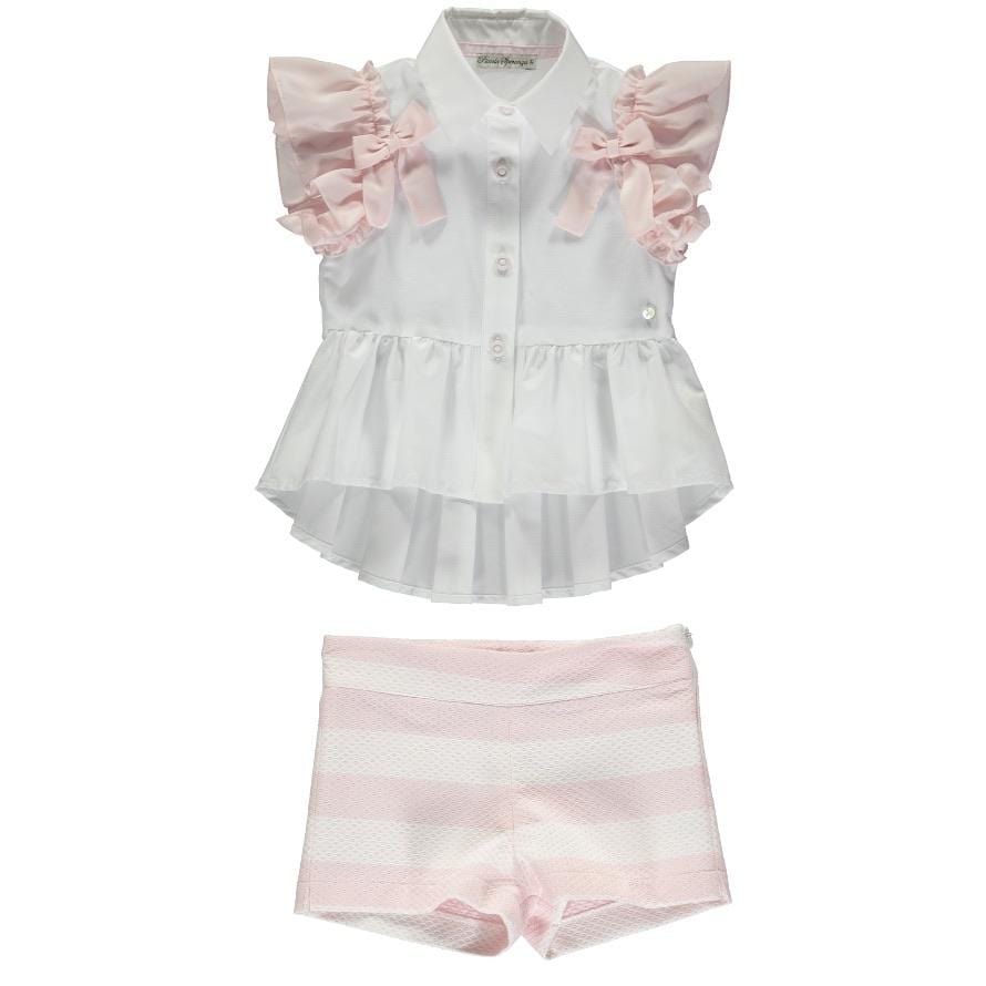 Piccola Speranza  - Blouse Set  - Pink