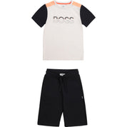 HUGO BOSS - Short Set - Black/White