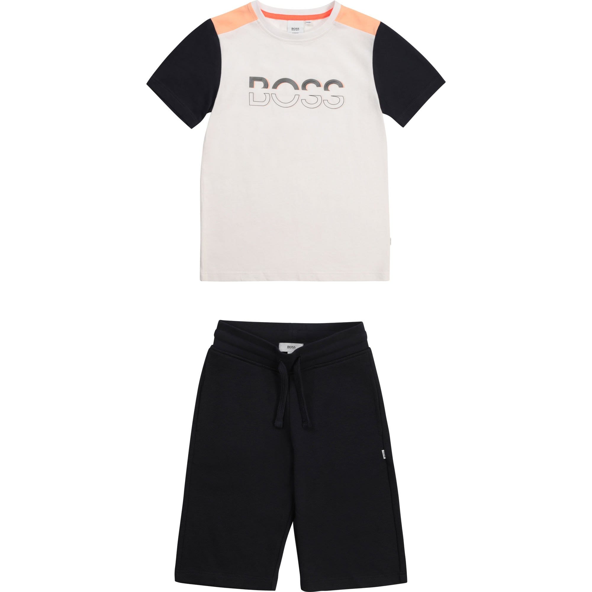 HUGO BOSS - Short Set - Black/White