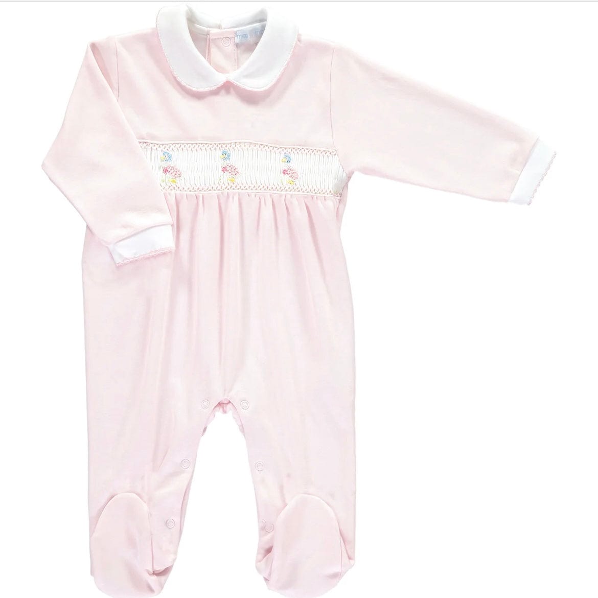 Mini-La-Mode - Jemima Three DuckBabygrow - Pink