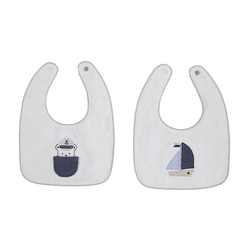 MAYORAL - Boat Bib 2 Pack - Blue