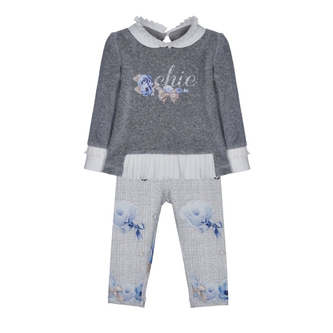 HOUSE BLUE ROSE CHIC LEGGING SET