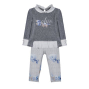 HOUSE BLUE ROSE CHIC LEGGING SET