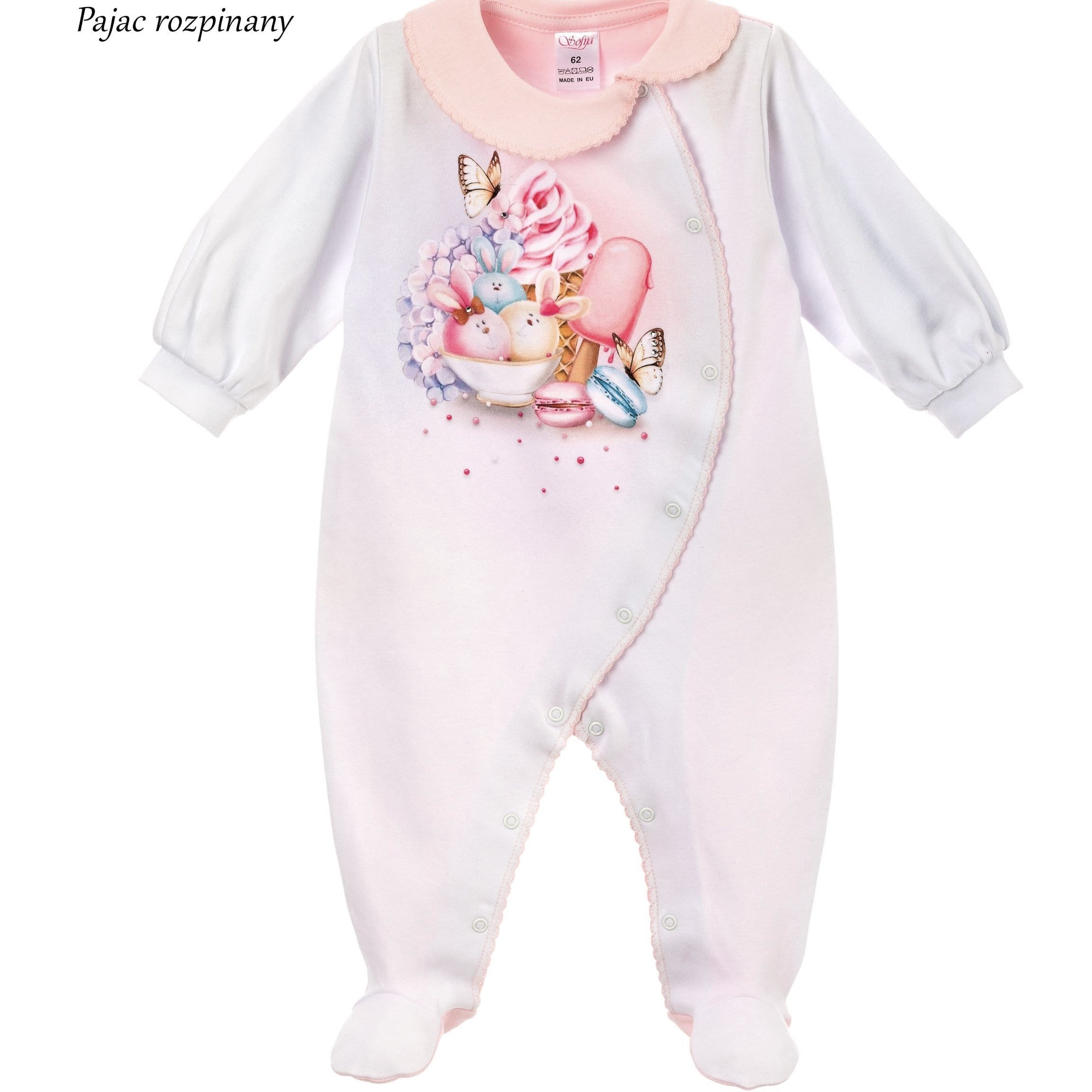 SOFIJA - Lulu Babygrow - White
