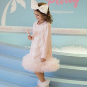 Daga - Feather Tutu Dress - Pink