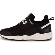 HUGO BOSS - Elasticated Trainers -  Black