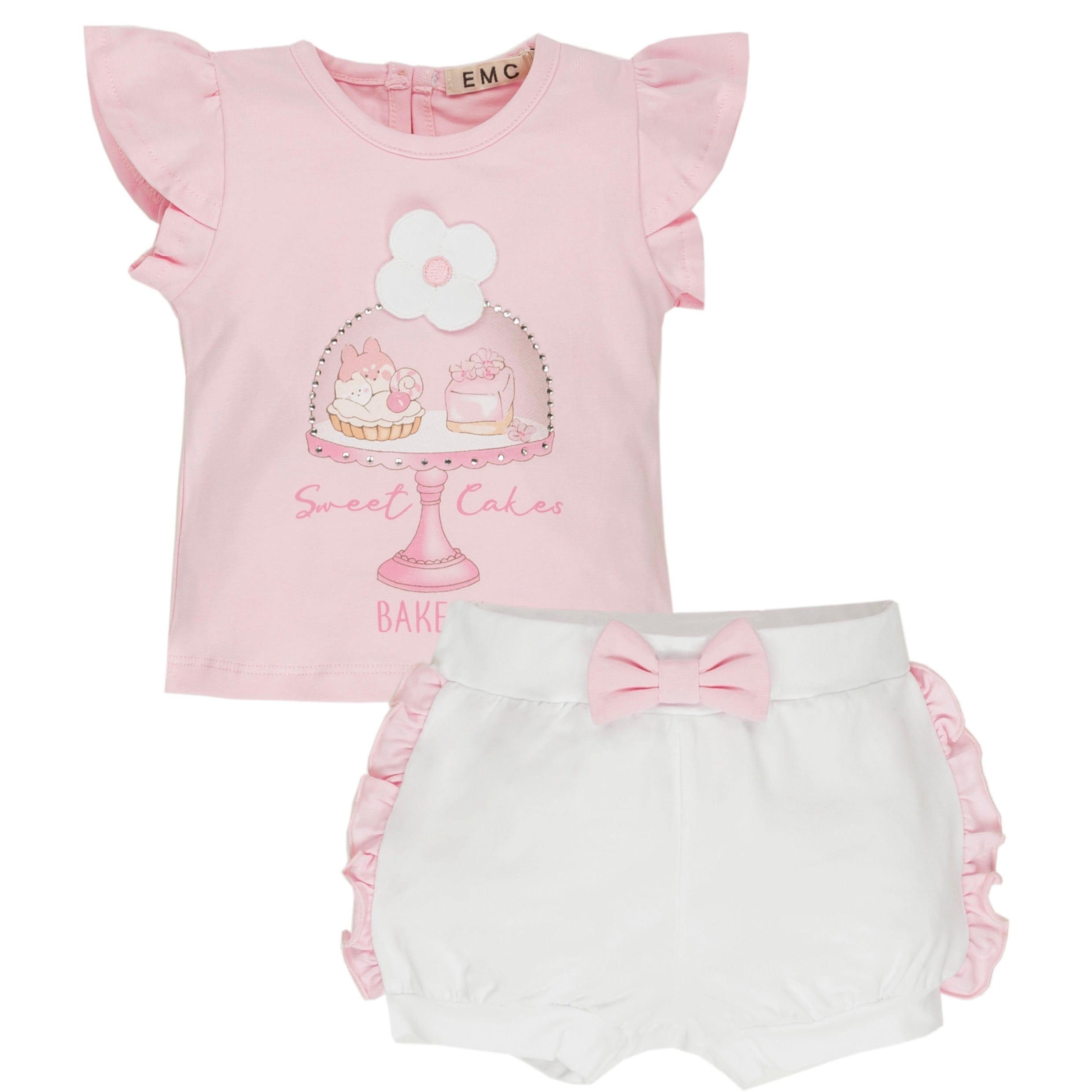 EMC - Sweet Cakes Short Set - Pink