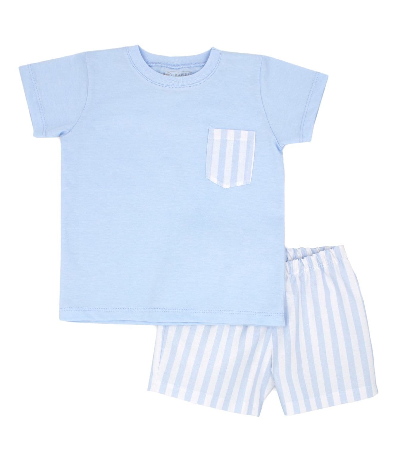 Rapife - Bib Check Babygrow - White
